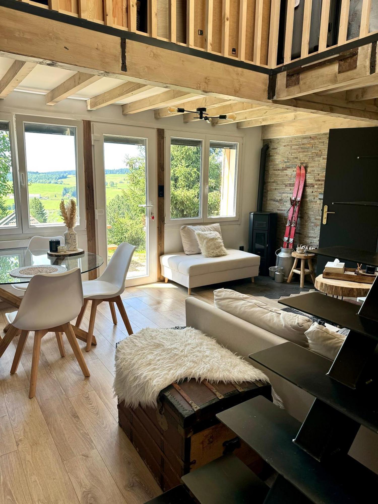 Chalet Pagotin - Le Renversant Métabief Esterno foto